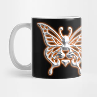 Wolf and butterfly 3d super soft blend drawing cute cool colorful Mug